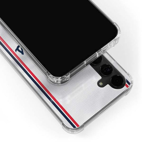 NBA Los Angeles Clippers Team Jersey Galaxy S24 Plus Clear Case